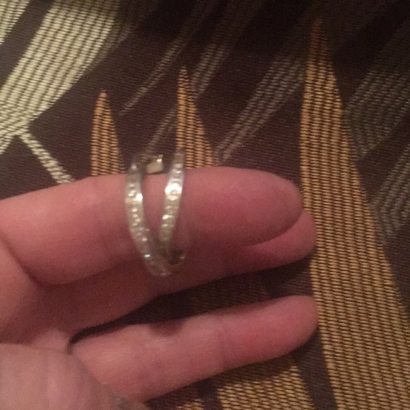 Crystal hoops - Picture 3 of 3